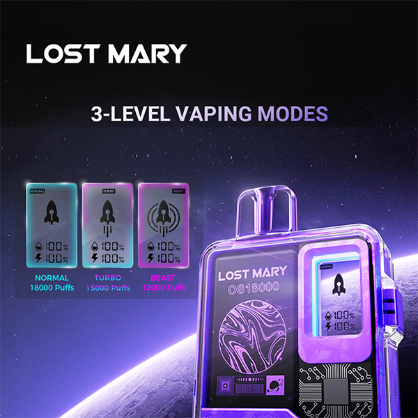 5PCS LOST MARY OS 18000 PUFFS BUNDLE